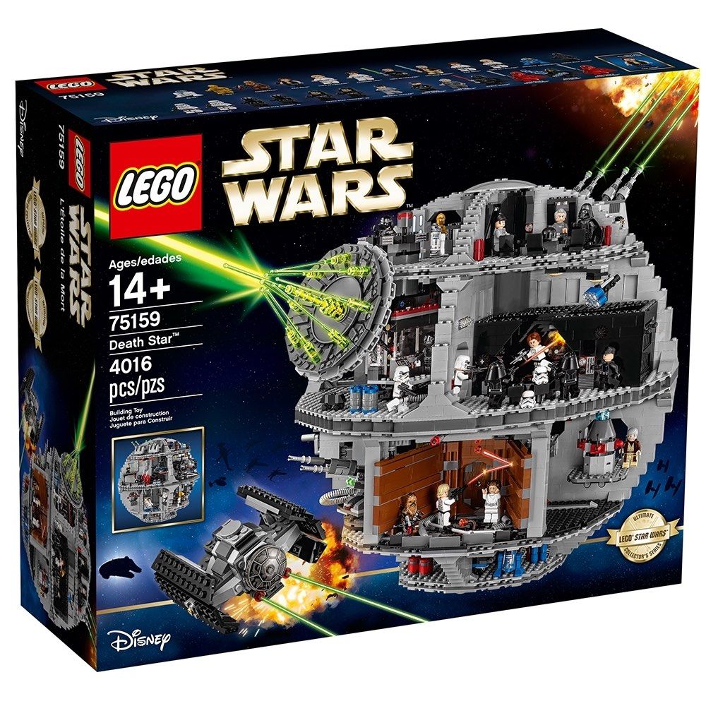 Caja lego star wars