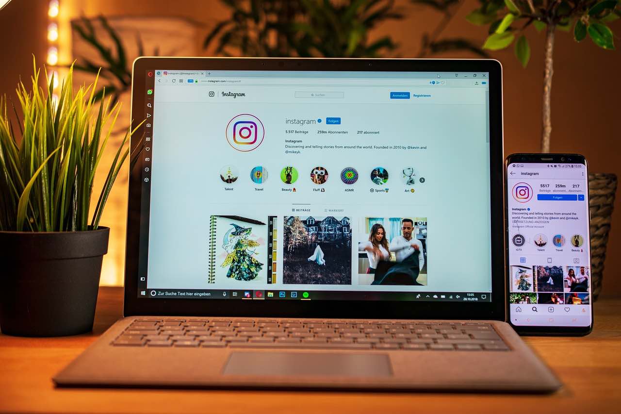 Darte de alta en Instagram