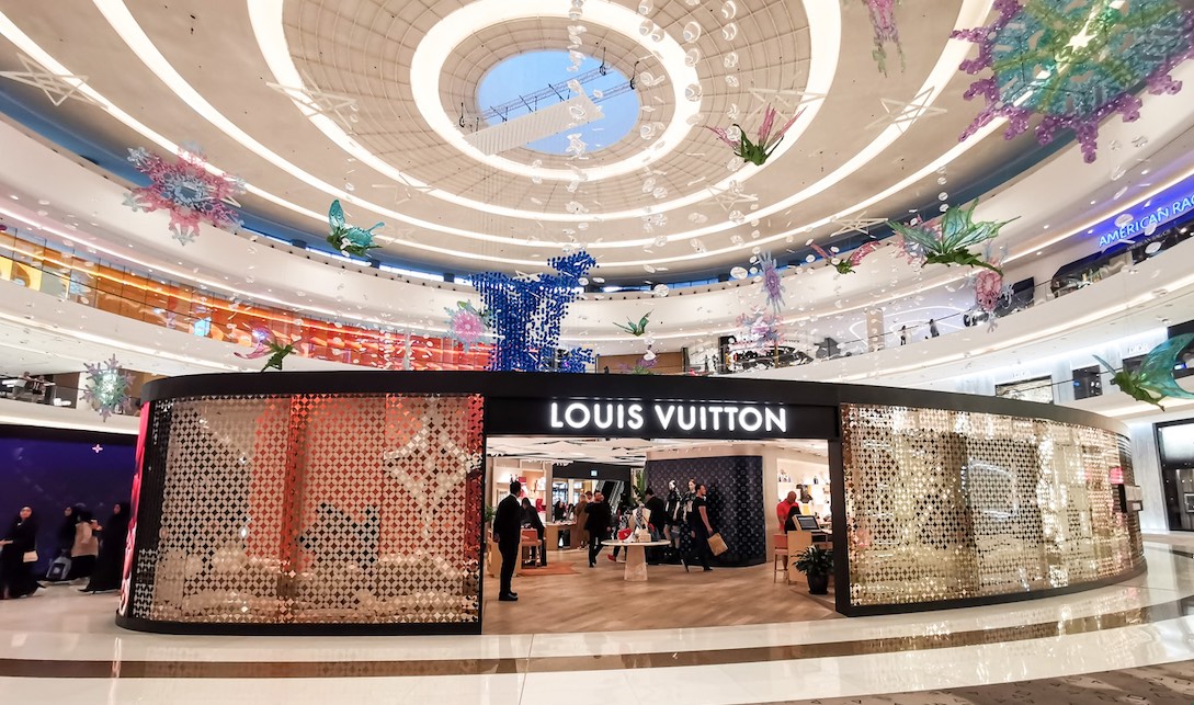 Louis Vuitton en el Dubai Mall
