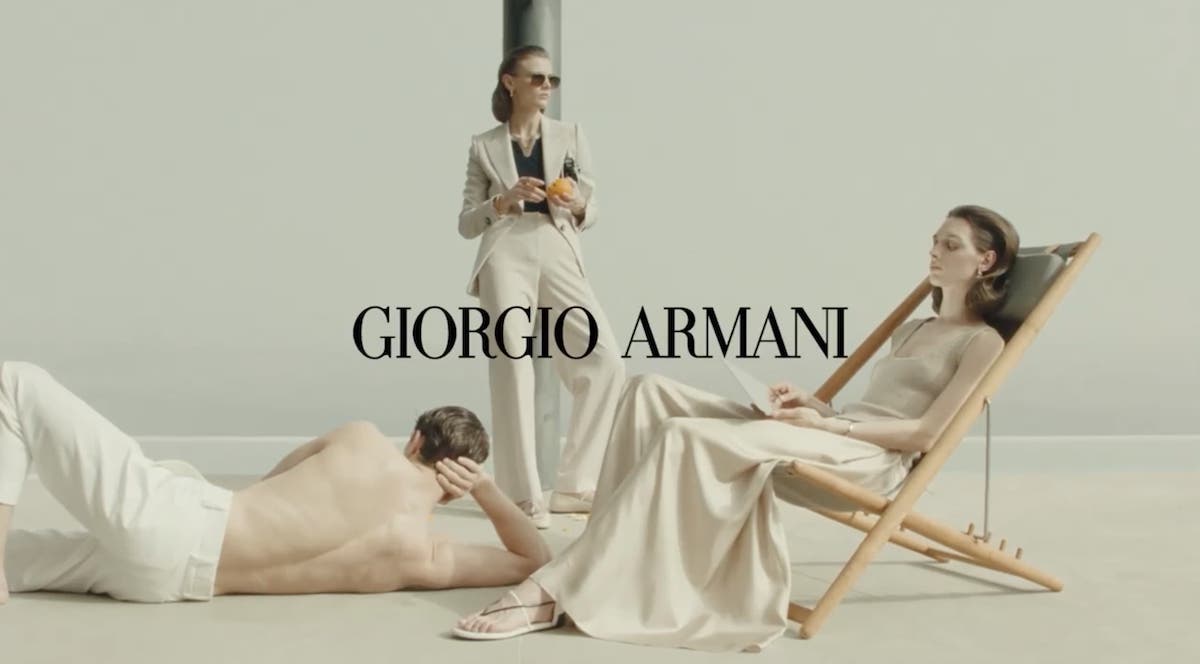Publicidad de Armani