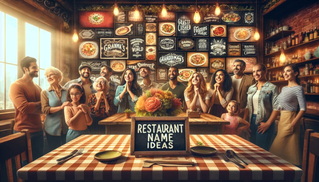 Ideas de nombres para restaurantes